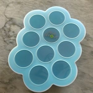 Baby food, breast milk silicone tray